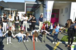 V programu so sodelovali otroci in vzgojiteljice